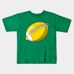 Is it an lemon or a foot ball... Or maybe its both Kids T-Shirt